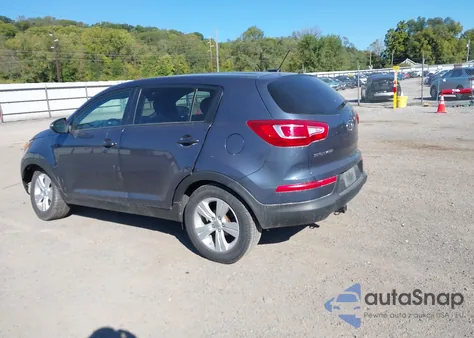2012 Kia Sportage Lx from USA, damaged, VIN KNDPB3A26C7344566
